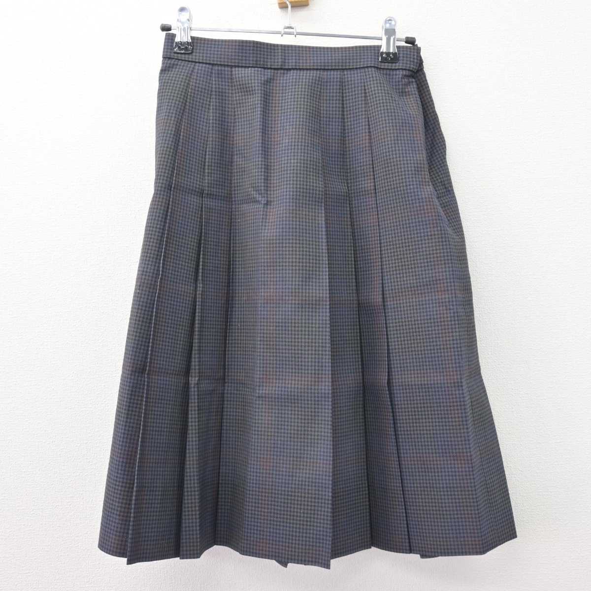 【中古】東京都 文花中学校 女子制服 2点 (シャツ・スカート) sf067480