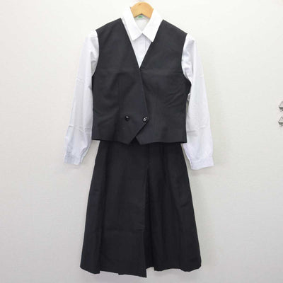 【中古】奈良県 一条高等学校 女子制服 6点 (ブレザー・ベスト・シャツ・スカート) sf067482