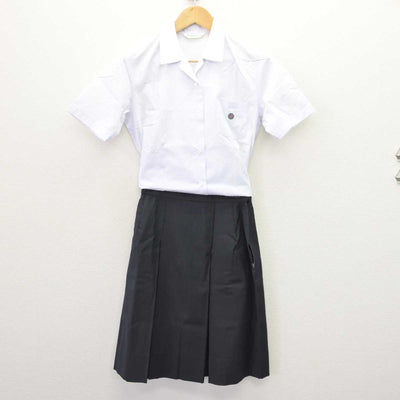 【中古】奈良県 一条高等学校 女子制服 2点 (シャツ・スカート) sf067483