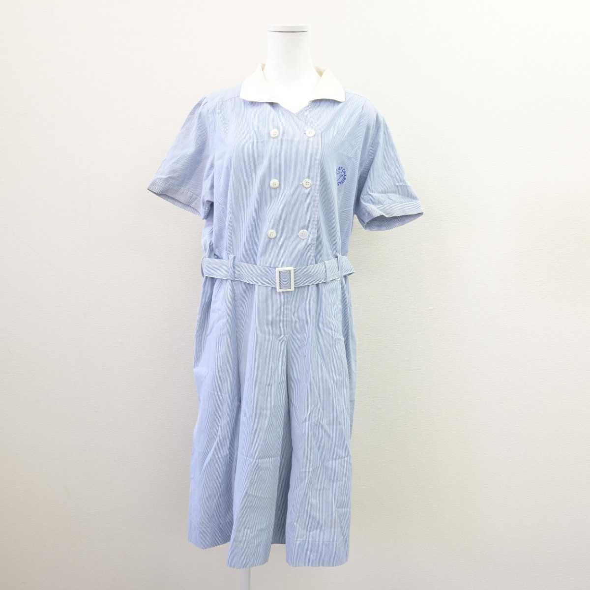 【中古】兵庫県 百合学院中学校・高等学校 女子制服 1点 (ワンピース) sf067485