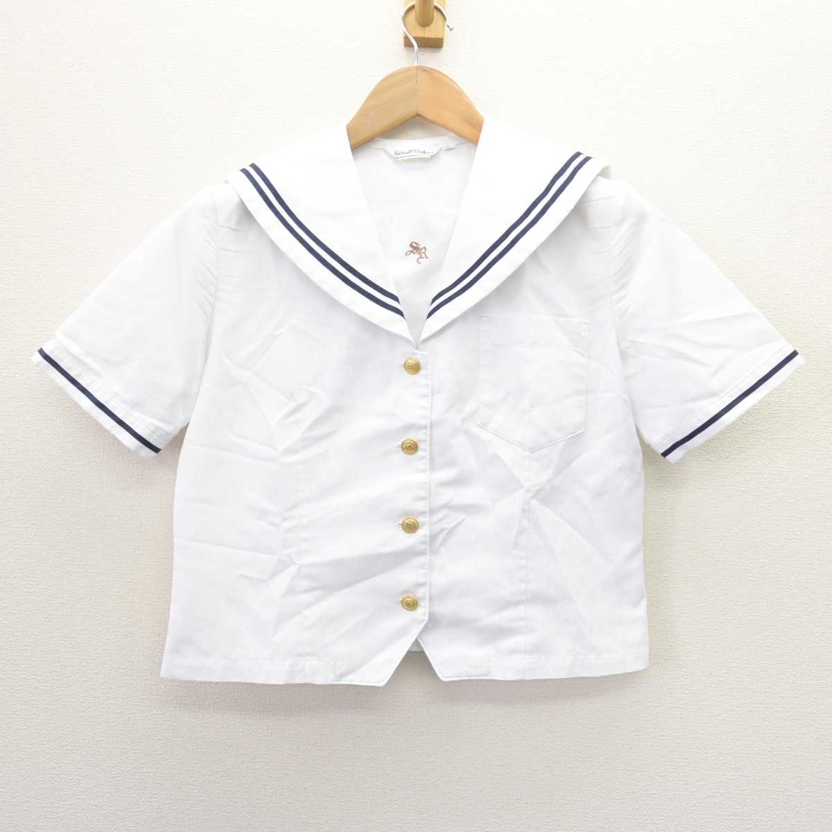 【中古】愛知県 聖霊中学・高等学校 女子制服 1点 (セーラー服) sf067505