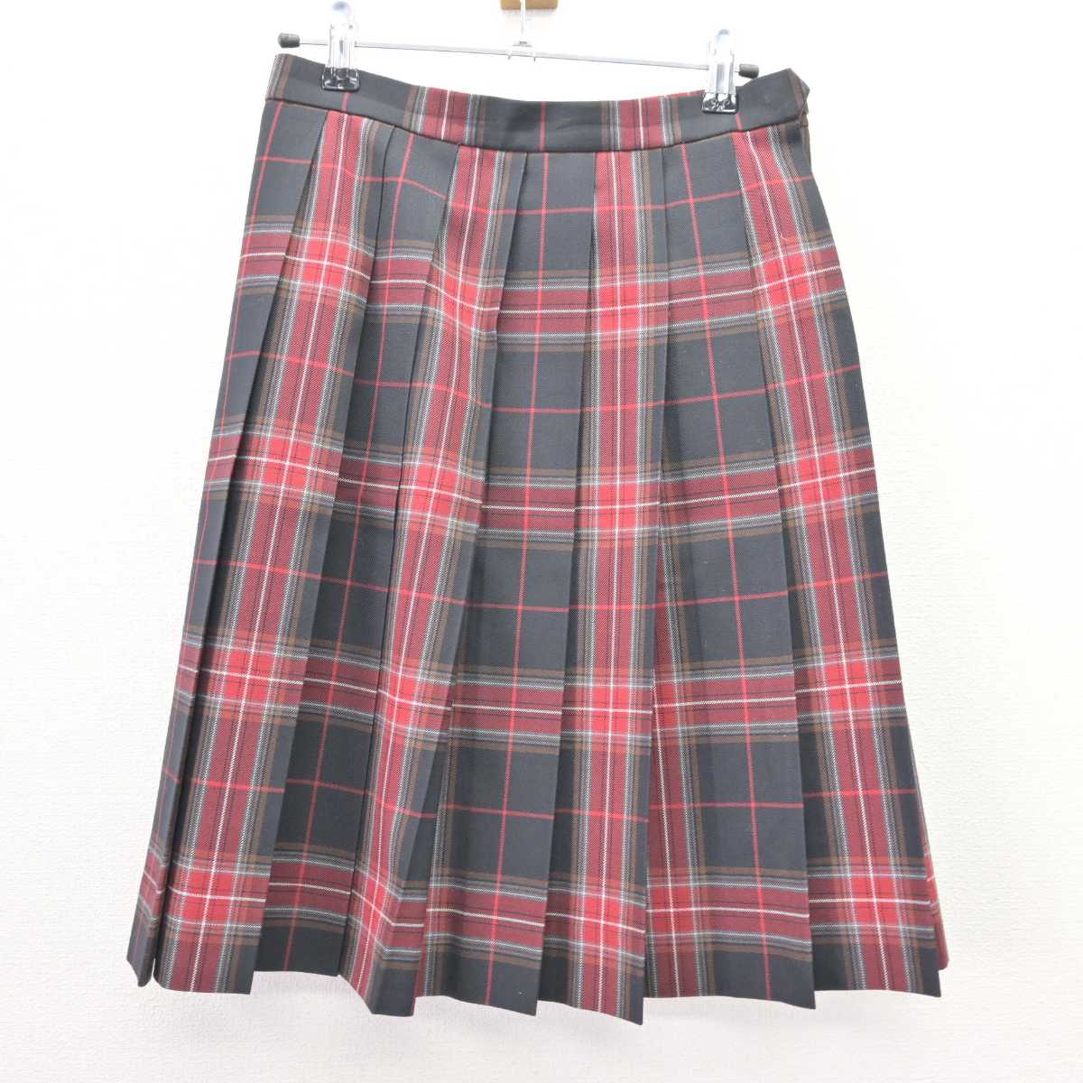 【中古】山梨県 塩山高等学校 女子制服 5点 (ブレザー・ニット・スカート) sf067508