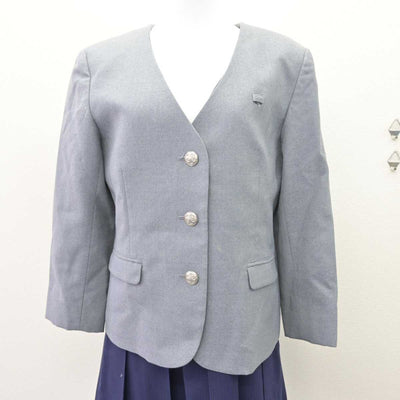 【中古】東京都 跡見学園中学校 女子制服 2点 (ブレザー・ジャンパースカート) sf067513