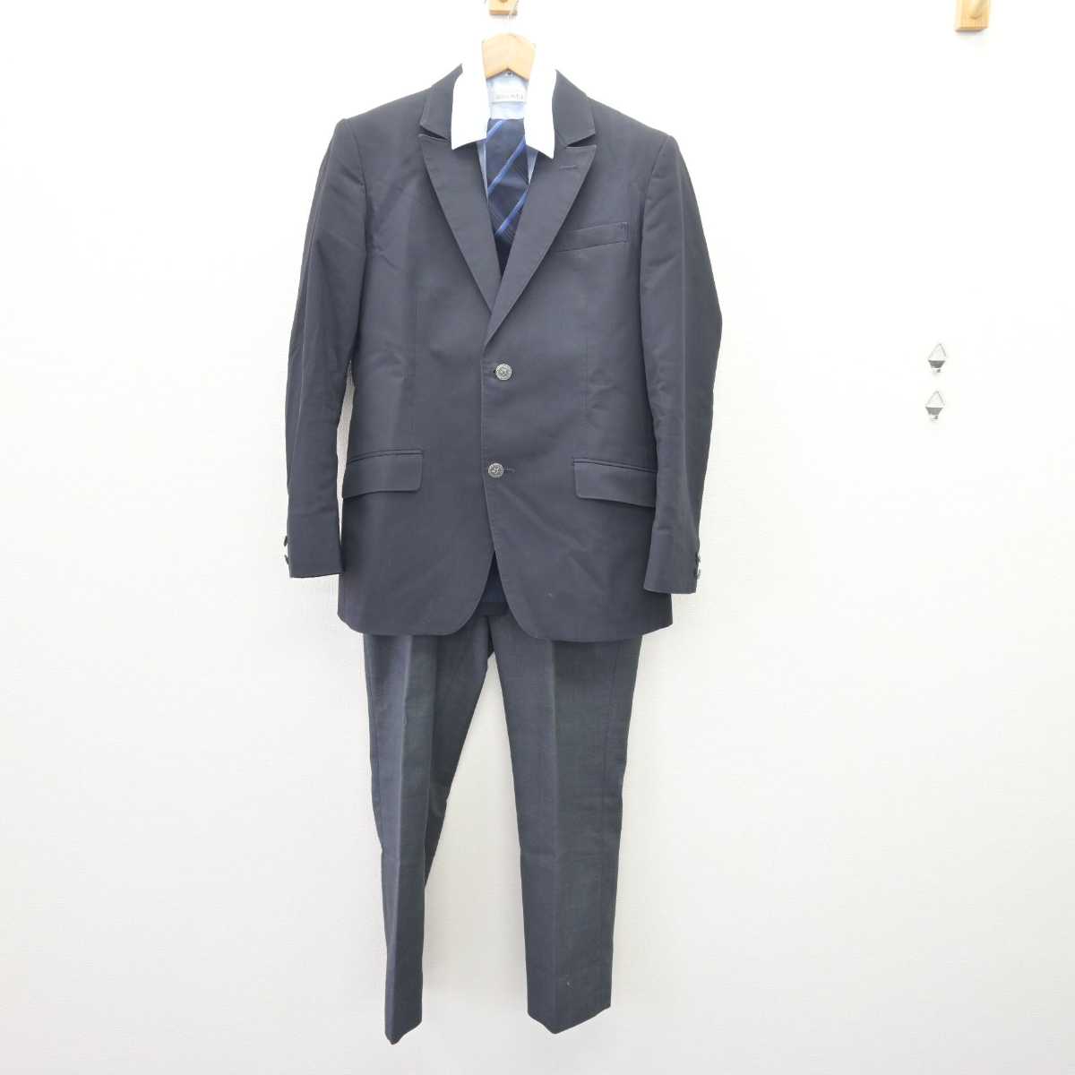 【中古】東京都 淑徳巣鴨高等学校 男子制服 4点 (ブレザー・シャツ・ズボン) sf067520