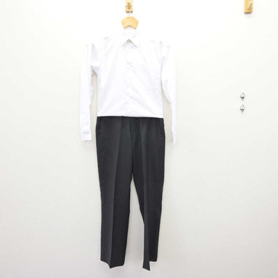 【中古】愛知県 長久手市立南中学校 男子制服 3点 (シャツ・ズボン・ズボン) sf067529