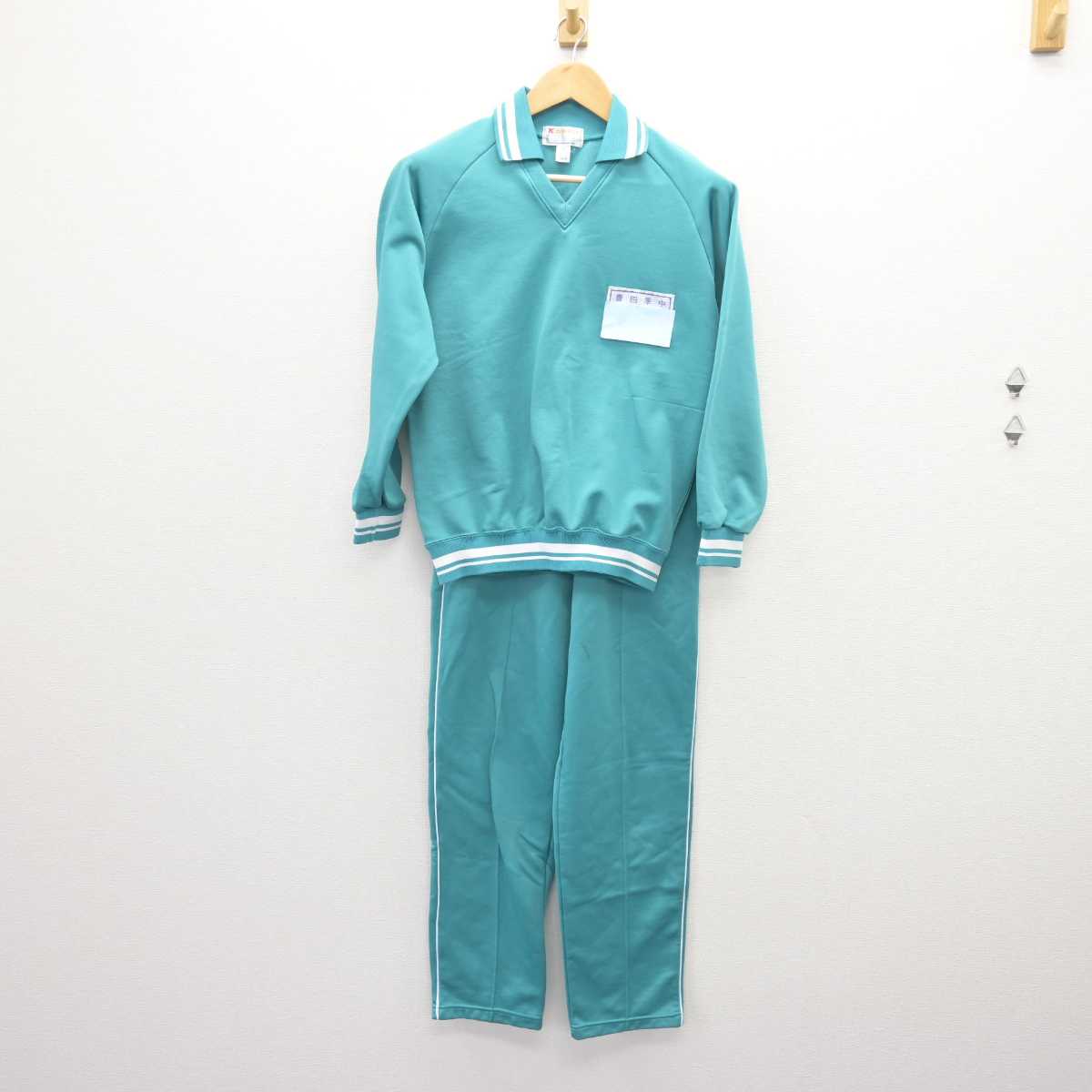 【中古】千葉県 豊四季中学校 女子制服 2点 (ジャージ 上・ジャージ 下) sf067532