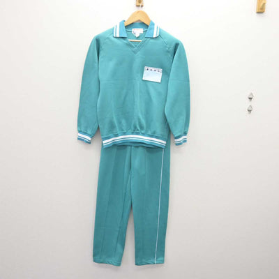 【中古】千葉県 豊四季中学校 女子制服 2点 (ジャージ 上・ジャージ 下) sf067533