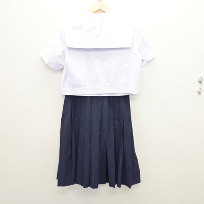 【中古】福岡県 筑紫女学園高等学校 女子制服 2点 (セーラー服・スカート) sf067537