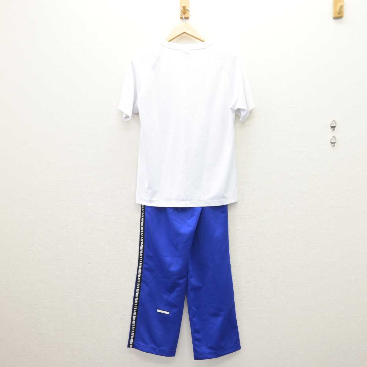 【中古】佐賀県 牛津中学校 女子制服 2点 (体操服 上・ジャージ 下) sf067567