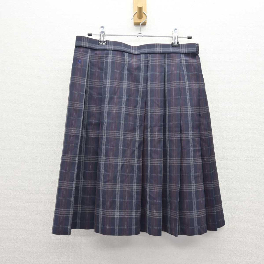 中古】埼玉県 新座高等学校 女子制服 2点 (ニットベスト 中古】埼玉県 新座高等学校 女子制服 2点 (ニットベスト