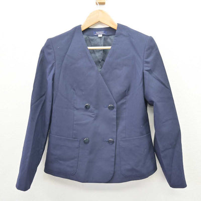 【中古】熊本県 錦ケ丘中学校 女子制服 3点 (ブレザー・シャツ) sf067604