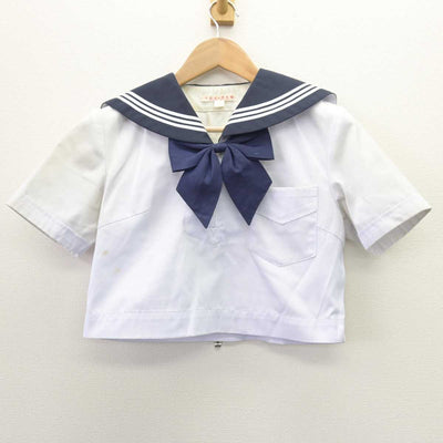 【中古】福岡県 精華女子高等学校 女子制服 2点 (セーラー服・ジャンパースカート) sf067612