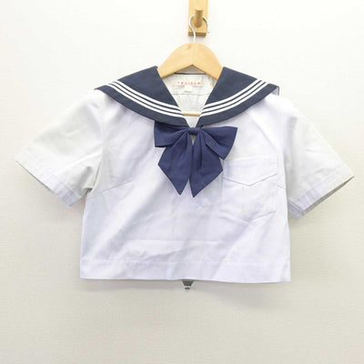 【中古】福岡県 精華女子高等学校 女子制服 2点 (セーラー服・ジャンパースカート) sf067613