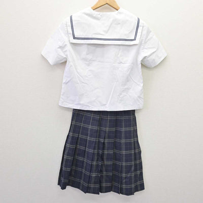 【中古】岡山県 和気閑谷高等学校 女子制服 3点 (セーラー服・セーラー服・スカート) sf067619