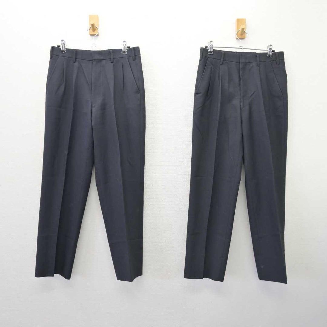 中古】群馬県 伊勢崎高等学校 男子制服 3点 (学ラン・ズボン・ズボン