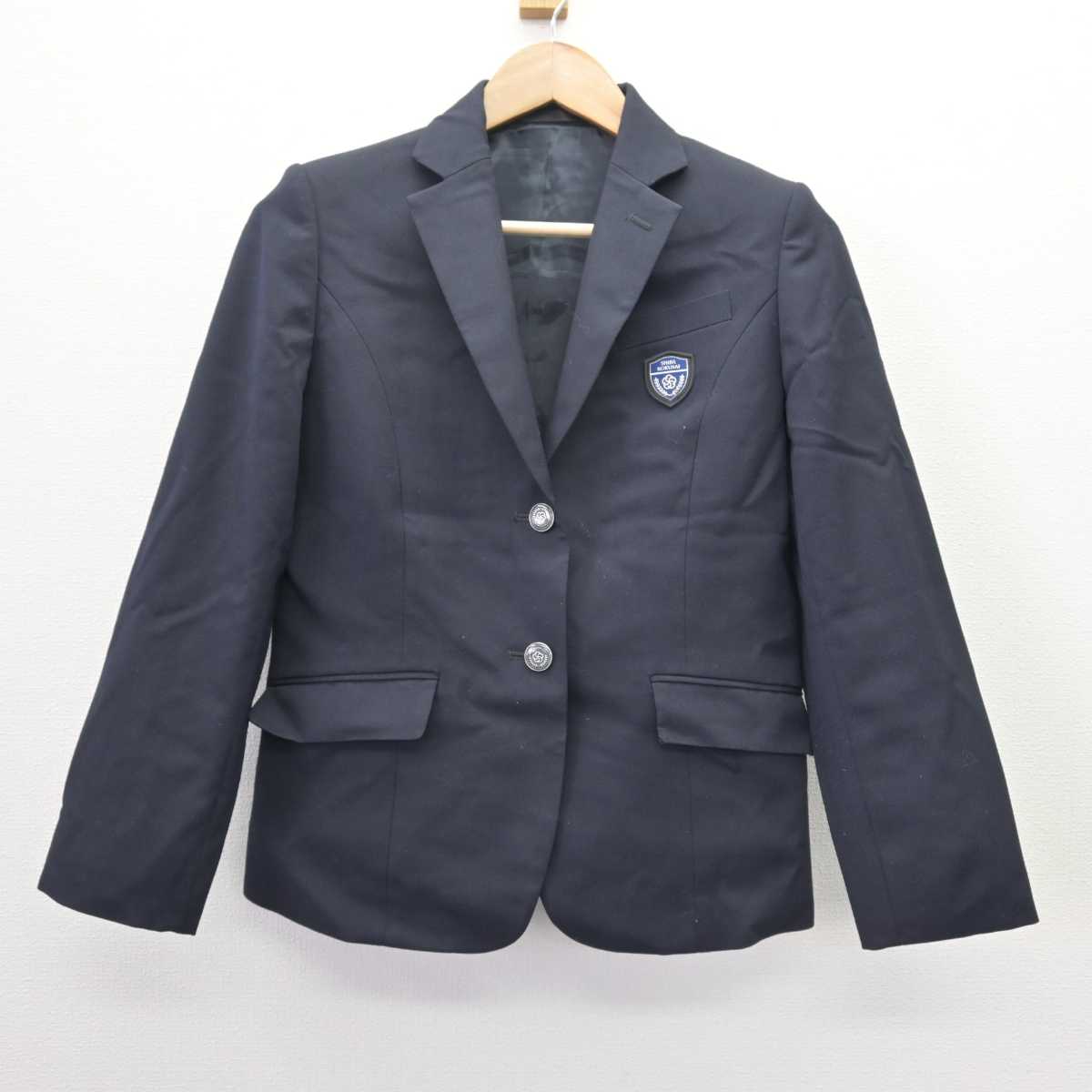 【中古】東京都 芝国際高等学校 女子制服 4点 (ブレザー・シャツ・スカート) sf067630