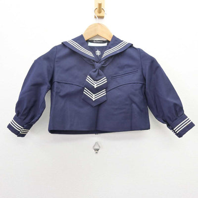 【中古】東京都 白百合学園小学校 女子制服 2点 (セーラー服・ニット) sf067639