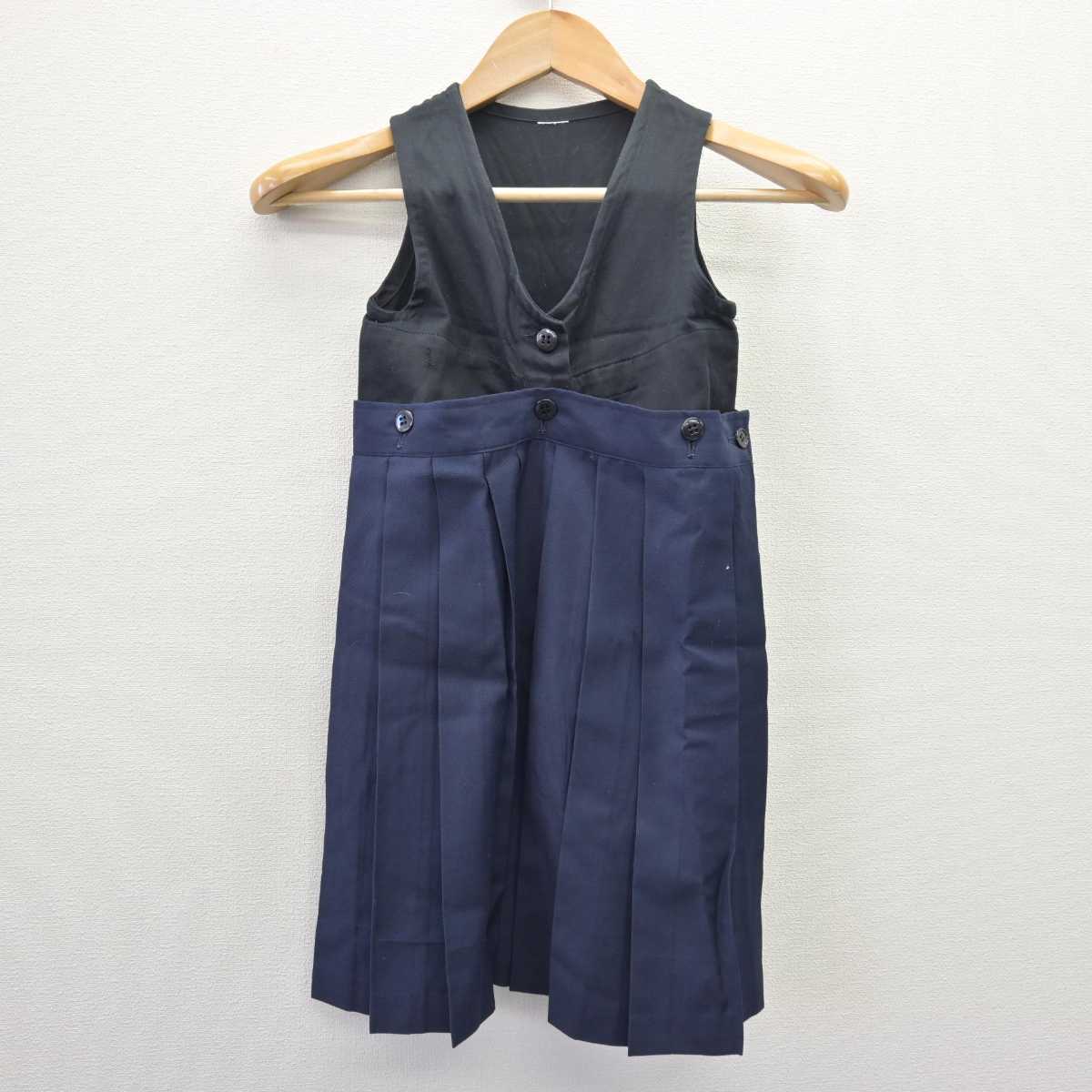 【中古】東京都 白百合学園小学校 女子制服 2点 (セーラー服・スカート) sf067640