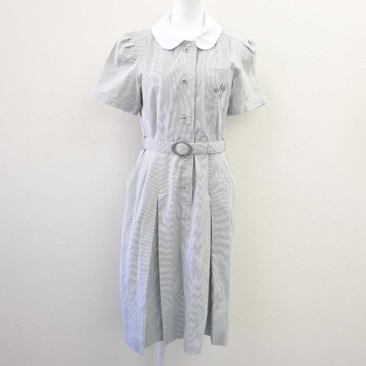 【中古】兵庫県 仁川学院高等学校 女子制服 1点 (ワンピース) sf067646