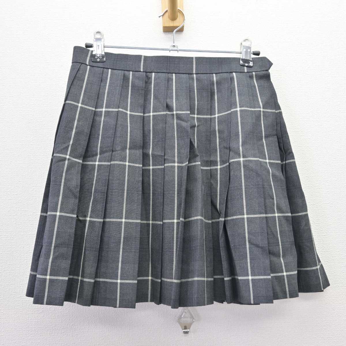 【中古】東京都 王子総合高等学校 女子制服 2点 (スカート) sf067655