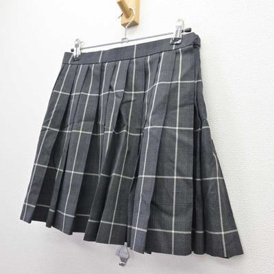 【中古】東京都 王子総合高等学校 女子制服 2点 (スカート) sf067655