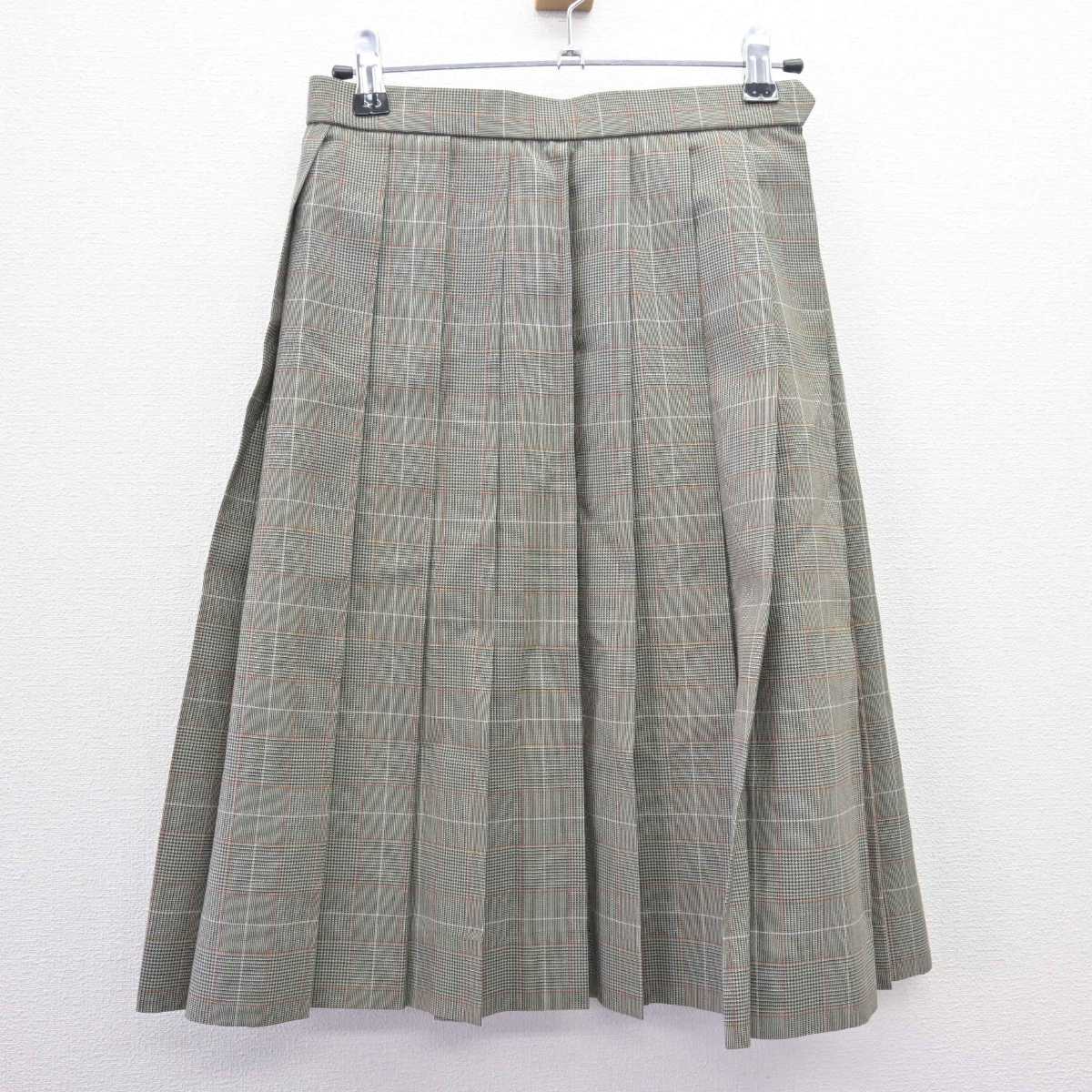 【中古】愛知県 半田商業高等学校 女子制服 3点 (ブレザー・ニット・スカート) sf067659