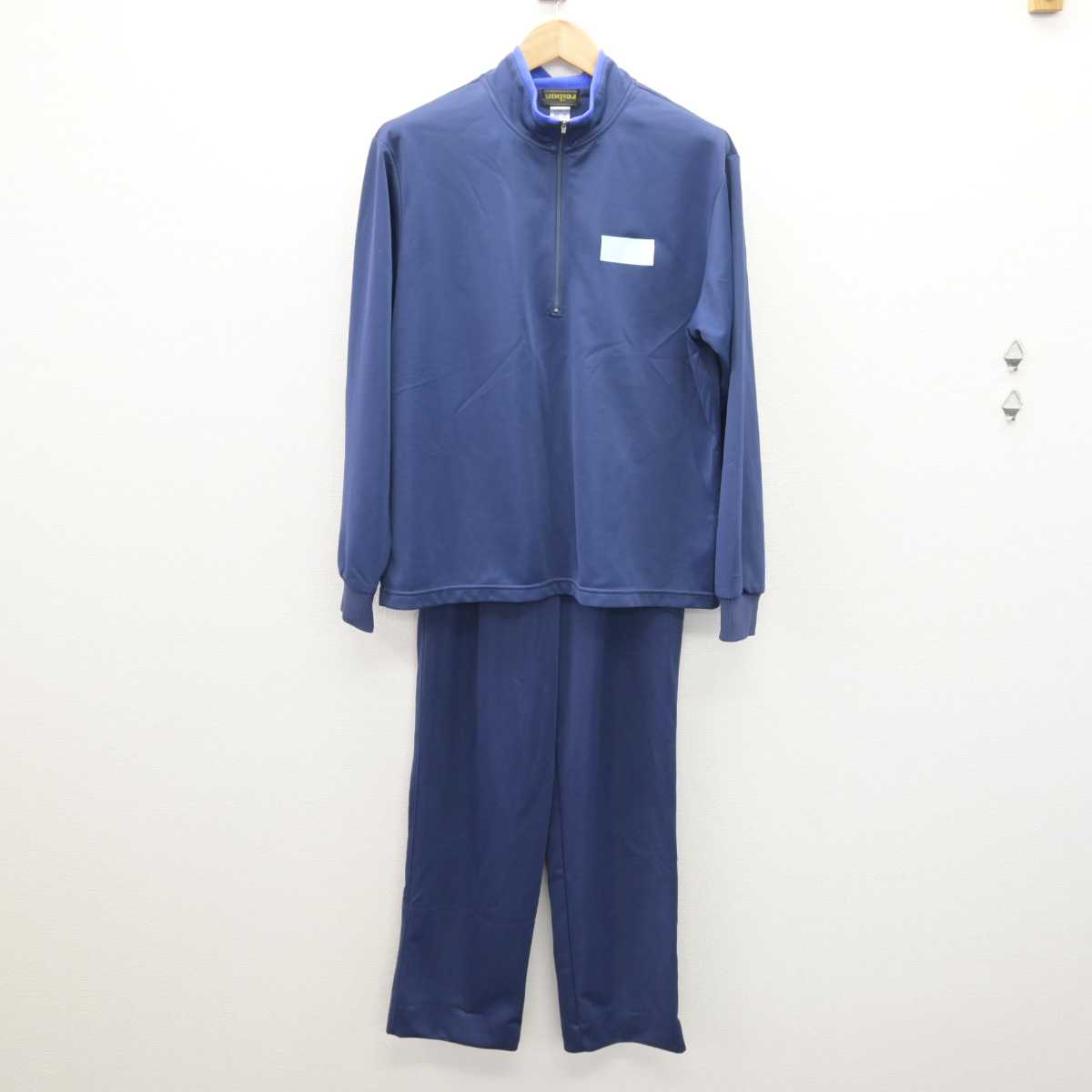 【中古】東京都 町田市立鶴川中学校 女子制服 2点 (ジャージ 上・ジャージ 下) sf067671