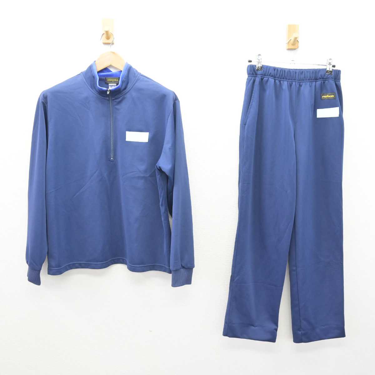 【中古】東京都 町田市立鶴川中学校 女子制服 2点 (ジャージ 上・ジャージ 下) sf067671