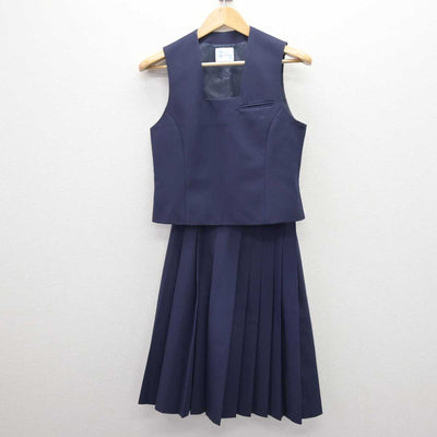 【中古】北海道 琴似中学校 女子制服 3点 (ブレザー・ベスト・スカート) sf067707