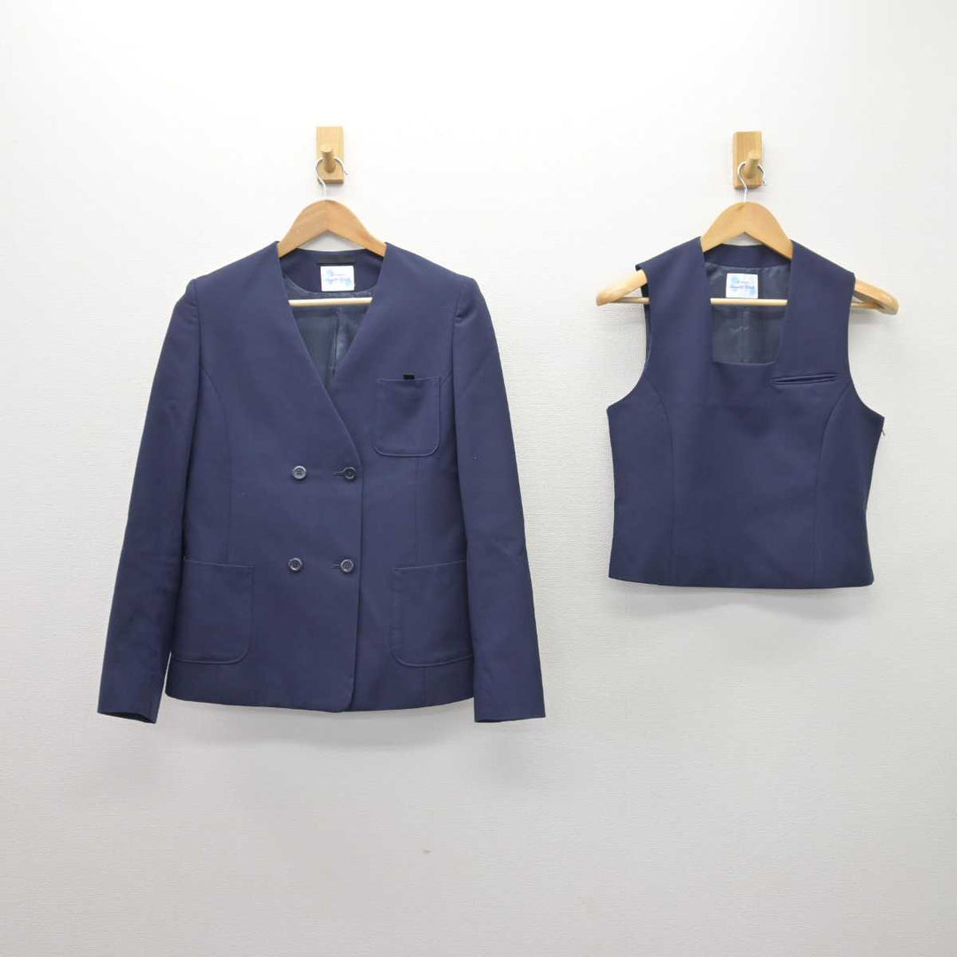 【受け渡し完了】新琴似中学校　男子制服　ブレザー　ズボン2本　ベスト　ネクタイ　5点セット 制服 学生服 5点セット ブレザー チェック柄 KNK(株) 高校生