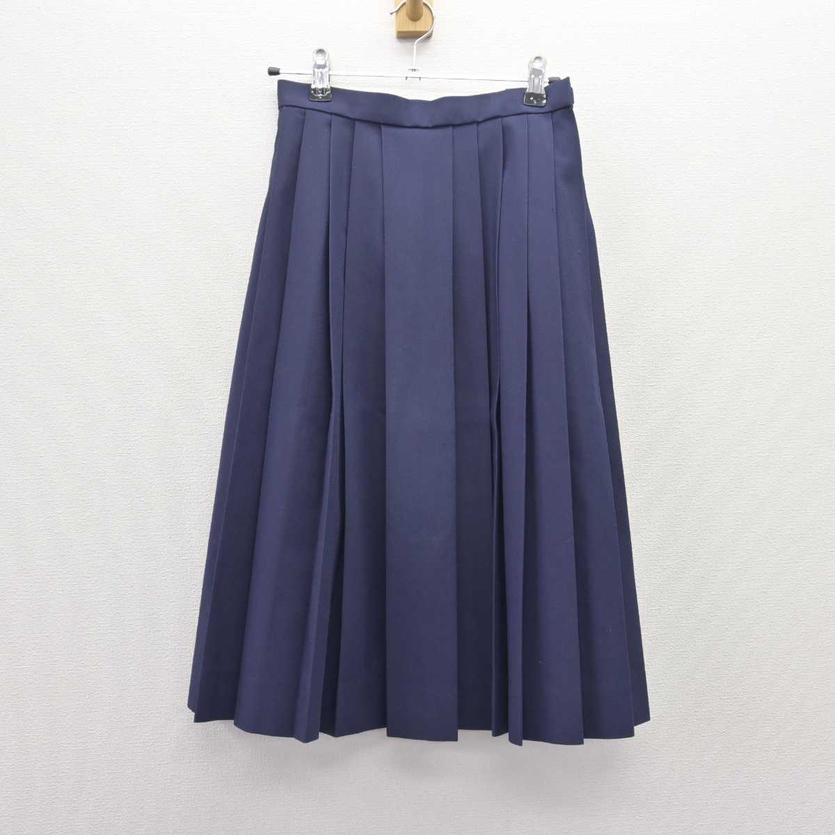 【中古】北海道 琴似中学校 女子制服 3点 (ブレザー・ベスト・スカート) sf067707