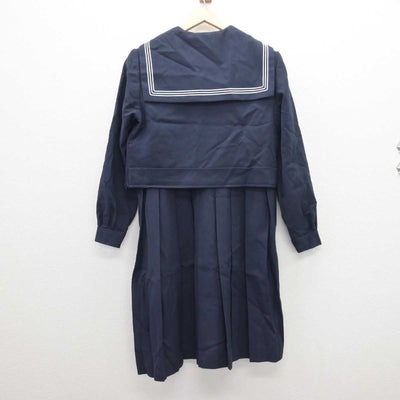 【中古】福岡県 折尾愛真高等学校 女子制服 5点 (ニット・セーラー服・ジャンパースカート) sf067710