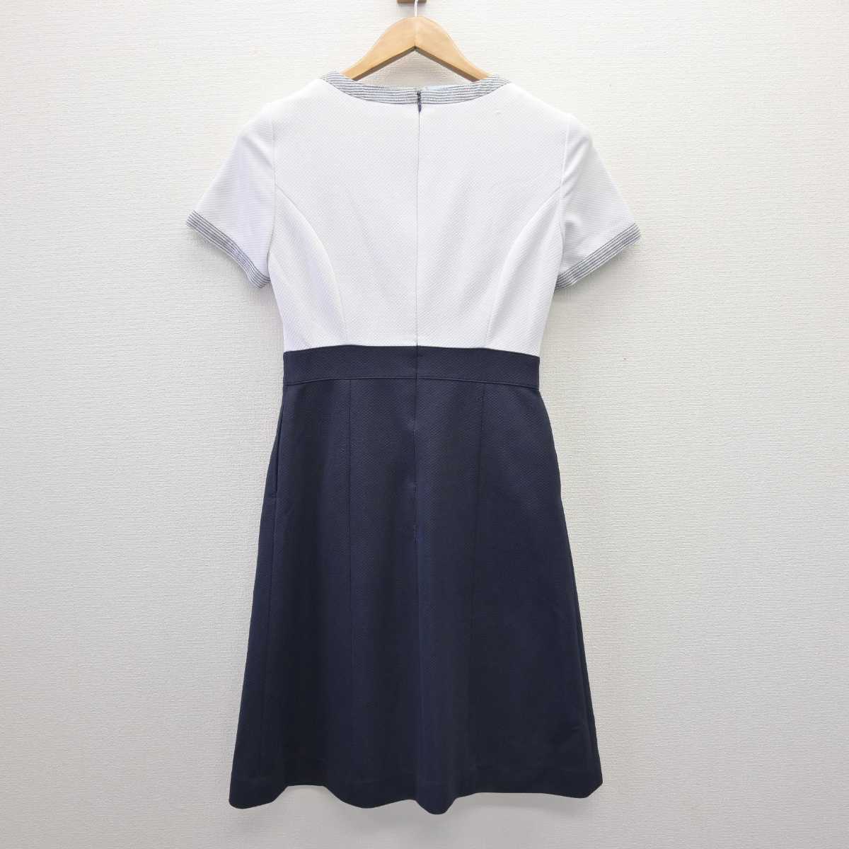 【中古】 事務服 女子制服 2点 (ワンピース) sf067717