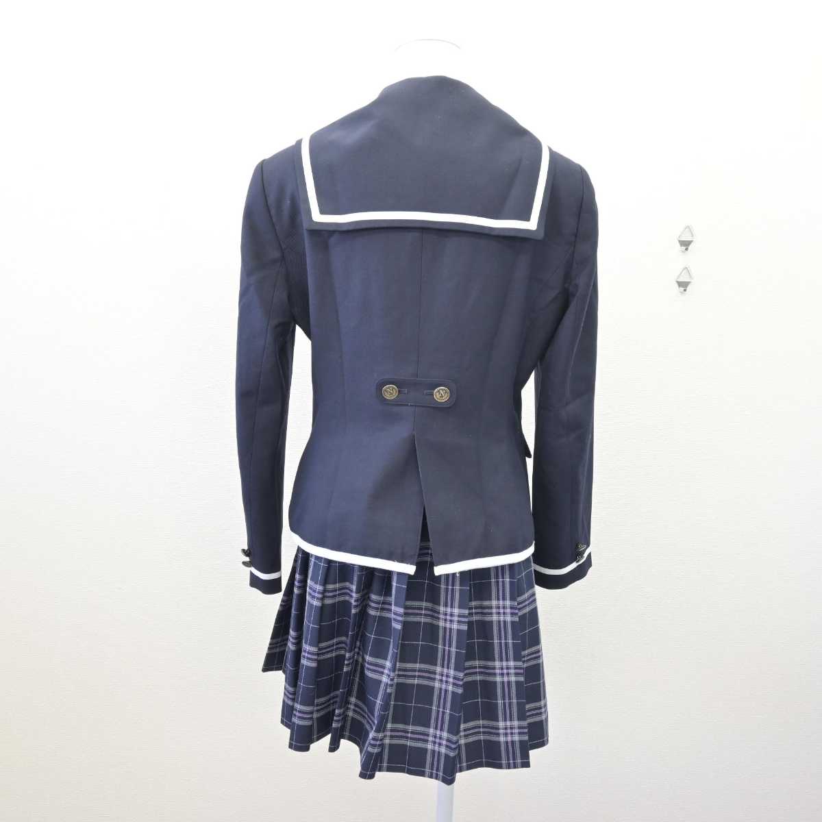 【中古】 N中等部 女子制服 4点 (ブレザー・スカート) sf067731