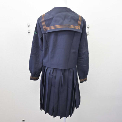 【中古】東京都 関東国際高等学校 女子制服 4点 (セーラー服・スカート) sf067732