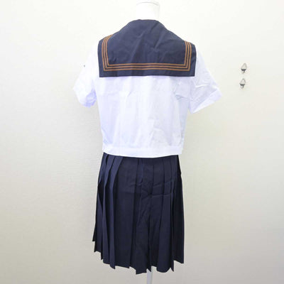 【中古】東京都 関東国際高等学校 女子制服 3点 (セーラー服・スカート) sf067733