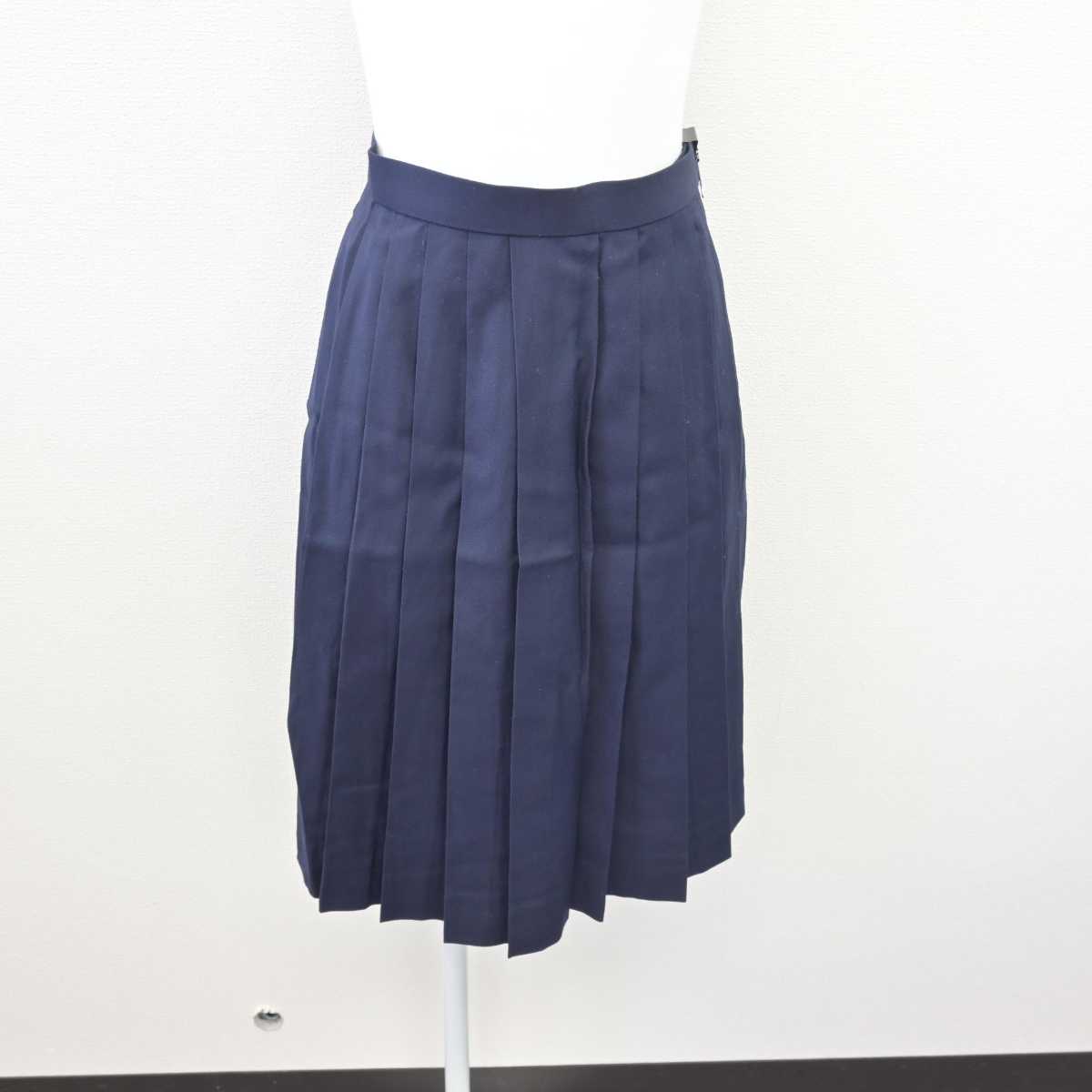 【中古】東京都 関東国際高等学校 女子制服 3点 (セーラー服・スカート) sf067733