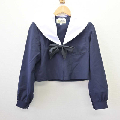 【中古】愛知県 本城中学校 女子制服 3点 (セーラー服・スカート) sf067738