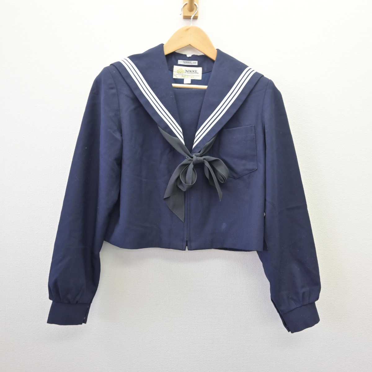 【中古】愛知県 本城中学校 女子制服 3点 (セーラー服・スカート) sf067739