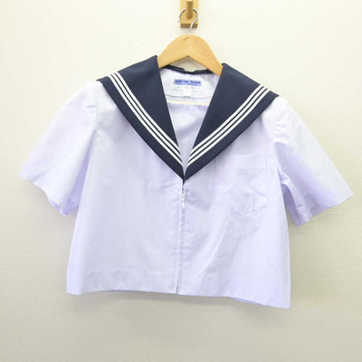 【中古】愛知県 本城中学校 女子制服 2点 (セーラー服・スカート) sf067741