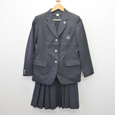 【中古】広島県 県立総合技術高等学校 女子制服 4点 (ブレザー・スカート) sf067742