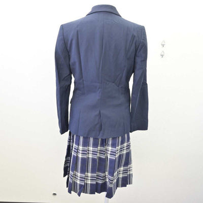 【中古】埼玉県 山村学園高等学校 女子制服 4点 (ブレザー・シャツ・スカート) sf067744