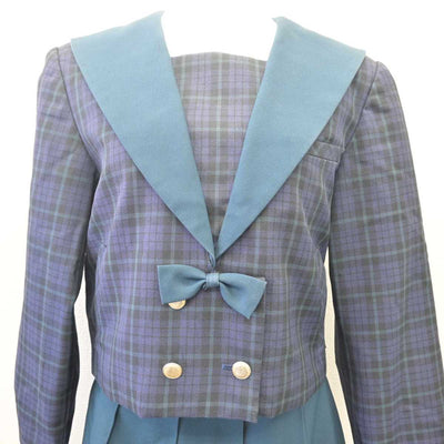 【中古】兵庫県 猪名川中学校 女子制服 3点 (セーラー服・スカート) sf067752