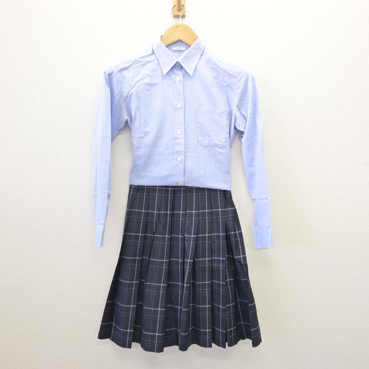 【中古】千葉県 東海大学付属浦安高等学校 女子制服 3点 (ブレザー・シャツ・スカート) sf067755