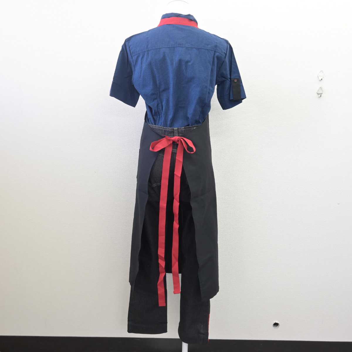 中古】 マクドナルド 女子制服 4点 (エプロン / サロン・シャツ