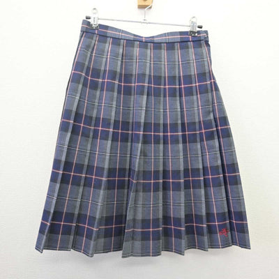 【中古】福岡県 東筑紫学園高等学校 女子制服 1点 (スカート) sf067808