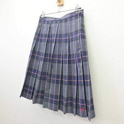 【中古】福岡県 東筑紫学園高等学校 女子制服 1点 (スカート) sf067808