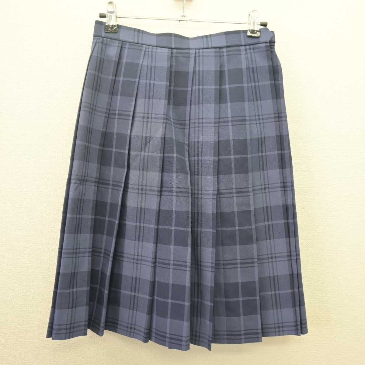 【中古】栃木県 白鴎大学足利高等学校 富田キャンパス 女子制服 2点 (ベスト・スカート) sf067811