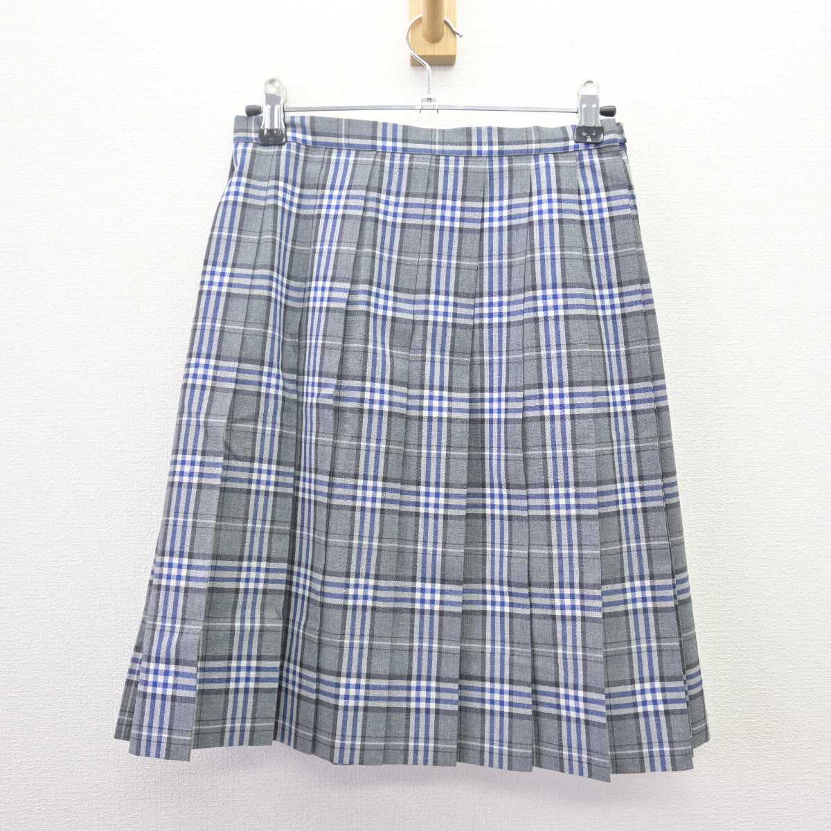 【中古】愛知県 至学館高等学校 女子制服 4点 (シャツ・スカート) sf067816