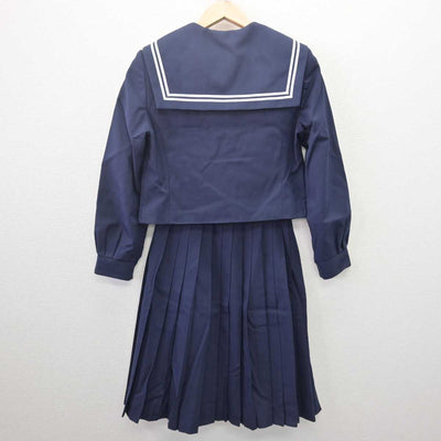 【中古】愛知県 西春中学校 女子制服 4点 (セーラー服・スカート) sf067819